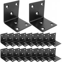 China Metal Steel Bracket Standard 90 Degree L Shaped Corner Brace for Wood Cabinets Shelves for sale