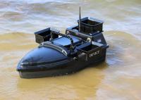 China Black shuttle bait boat Style rc model / remote control fishing boat factory