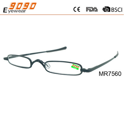 China Newest Style 2019 unisex Eyewear Fashionable reading glasses with stainless steel factory