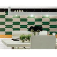 China 60pcs/ctn Parallelogram Decorative Subway Tiles , 50x230mm Ceramic Backsplash Tiles factory