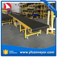 China Portable Motorized PVK Conveyor Belt used for parcel express and logistic company factory