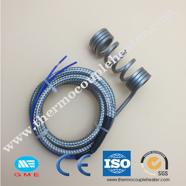 China Hot Runner Coil Heaters And Cable Heaters With Thermocouple K / J For Injection Moulding factory