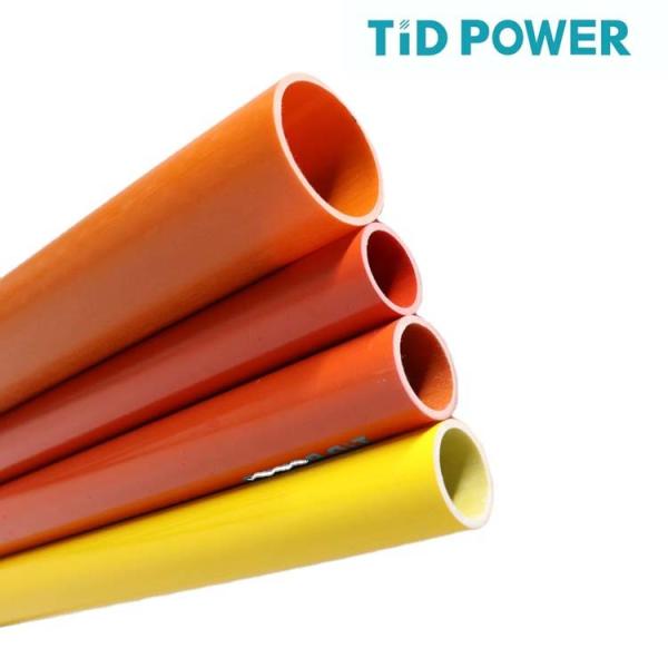 Quality Durable Epoxy Fiberglass Tube / Filament Wound Epoxy Tubing for sale