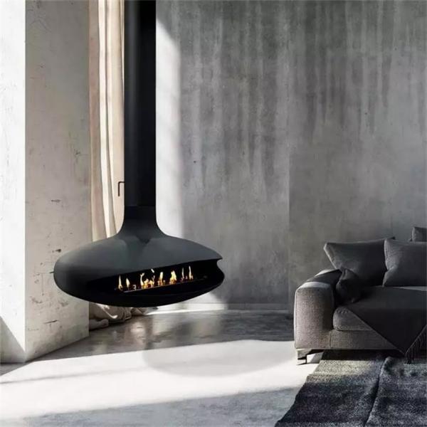Quality Smokeless Bio Alcohol Indoor Hanging Fireplace Suspended Bioethanol Fireplace for sale