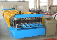 China Durable Corrugated Roof Panel Roll Forming Machine , Metal Roof Roll Forming Machine factory
