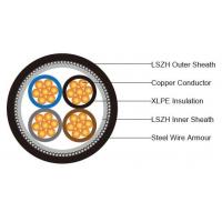 China Low Voltage 4 Core Armoured Cable , Outdoor Armoured Electrical Cable 0.6/1KV(NYBY/N2XBY/STA) for sale