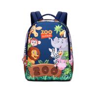 China Customized Blue Mini Kids School Backpack Bag With Arlikar Printing factory