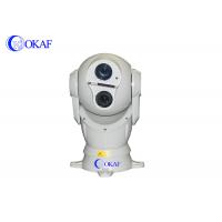 China Infrared Thermal PTZ Camera , Vehicle Mounted Thermal Imaging Security Camera for sale