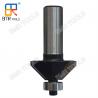 China BMR TOOLS High performance 45 Degree Chamfer Router Bit for Bevel Edging Wood with 1/2