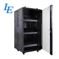 China USB Server Rack Cabinet IP20 Charging Cabinet Cooling Fan System Two Handles On Top factory