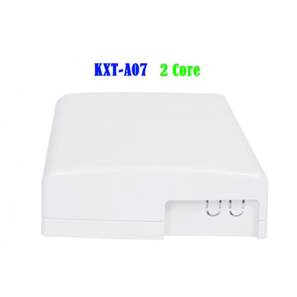 Quality Network 4 Ports Fiber Optic Cable Termination Box 2 Core SC APC 120*80*25 Mm for sale