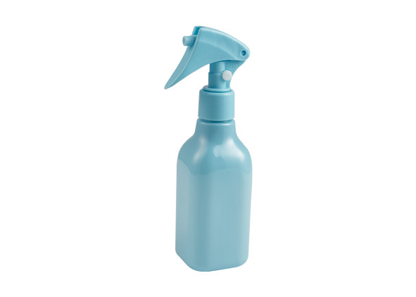 Quality Plastic Hand Trigger Sprayer Blue Bottle For Cosmetic Packaging for sale