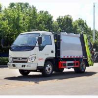 China Foton Euro 4 Rear Loader Garbage Truck Diesel Garbage Truck With Compactor factory