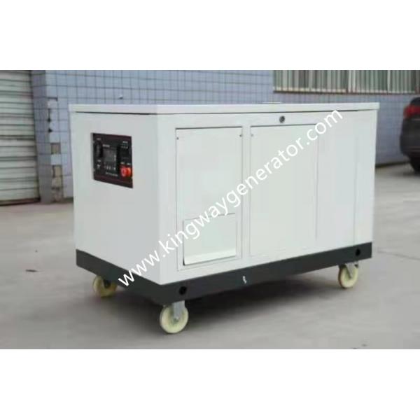 Quality Kingway 50/60HZ 1/3phase 5.5kw Lifan Engine Potable Silent Natural Gas Generator for sale