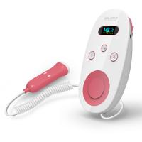 China OLED Doppler Fetal Heart Detector Home Fetal Heart Rate Monitor 20mw factory