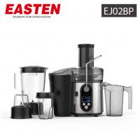 China Easten Power Motor 800W Multi-functional Juicer EJ02BP / S.S Filters 2.0 Liters Fruit Juicer With Glass Grinder for sale