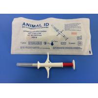 Quality 134.2khz Pet ID Microchip , Microchip Implant For Dogs Injectable Transponders for sale