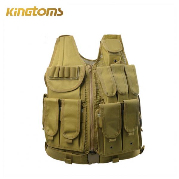 Quality Breathable Nylon Mesh Military Plate Carrier Vest High Tensile for sale