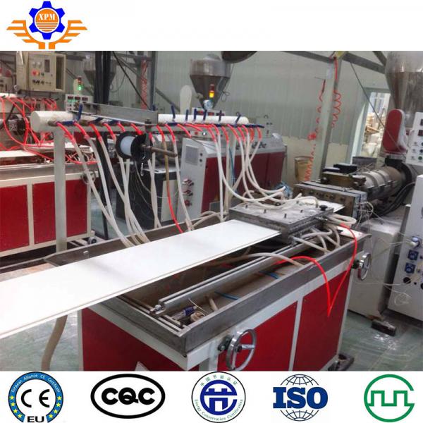 Quality 300mm Pvc Profile Extrusion Machine With Conical Double Screw Plastic Extruder for sale