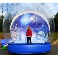 China Outdoor Transparent Beautiful Giant Advertising Inflatables Snow Globe CE Approval factory