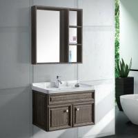 China Modern Alunimun Bathroom Vanity/ all aluminum bathroom cabinet/Mirror Cabinet /DB-8114A 800X460mm factory