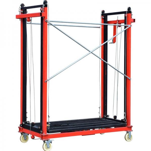 Quality Construction 4 Legs Scaffold Material Lift 500kg Loading Capacity for sale