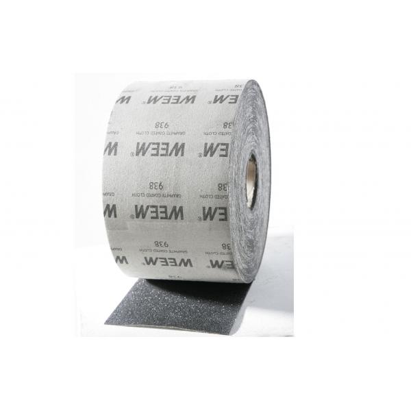 Quality Graphite Coated Canvas HD Rolls For Wide Belt Sander / 152 x 46m for sale