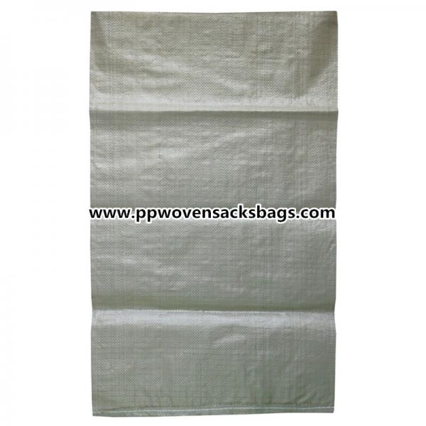 Quality Eco Friendly Recycled Beige PP Woven Sacks /  Industrial Woven Polypropylene Bags for sale