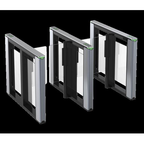 Quality Swing Barrier Turnstile Gate 1500*120*980mm For Airports / Libraries for sale