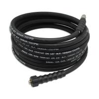 China 3/8X 25' 4000 Psi High Pressure Washer Hose Black Blue Gray for sale