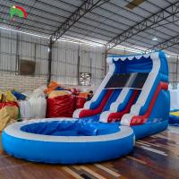 China Commercial Inflatable Water Slide Jumper Bounce House Castle Waterslide Pool factory