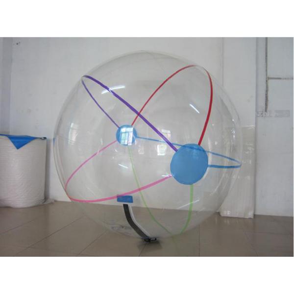 Quality 0.7mm TPU Inflatable Water Walking Balls , Sea Inflatable Human Hamster Ball for sale