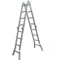 Quality Standard Aluminum Step Ladder 150kg Max Loading Aluminum Folding Ladder for sale