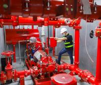 China Centrifugal Skid Mounted Fire Pump Single Stage For Pipelines Bureaus factory