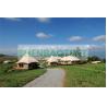 China Modern Travel Longing Luxury Camping Tent 30 Square Meter Hotels White grey yellow factory