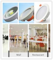 China 5w - 50w Indoor Bathroom Led Downlights Led Cob Ceiling Light Aluminum Lamp Body Material factory