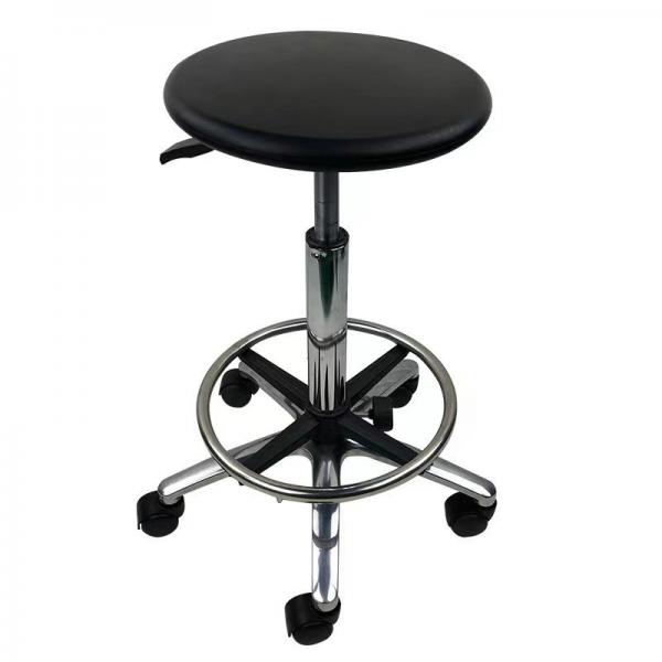 Quality 440*410mm ESD Saddle Swivel Chair Injection Molded Backrest Esd Stool Chair for sale