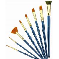 China Customized Logo 4 Inch Artist Painting Brushes Liner Brushes For Oil Painting factory