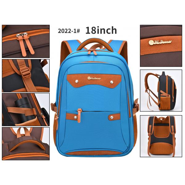 Quality Expandable Business Casual Backpack Laptop 18 Inch Nylon Travel Backpack for sale
