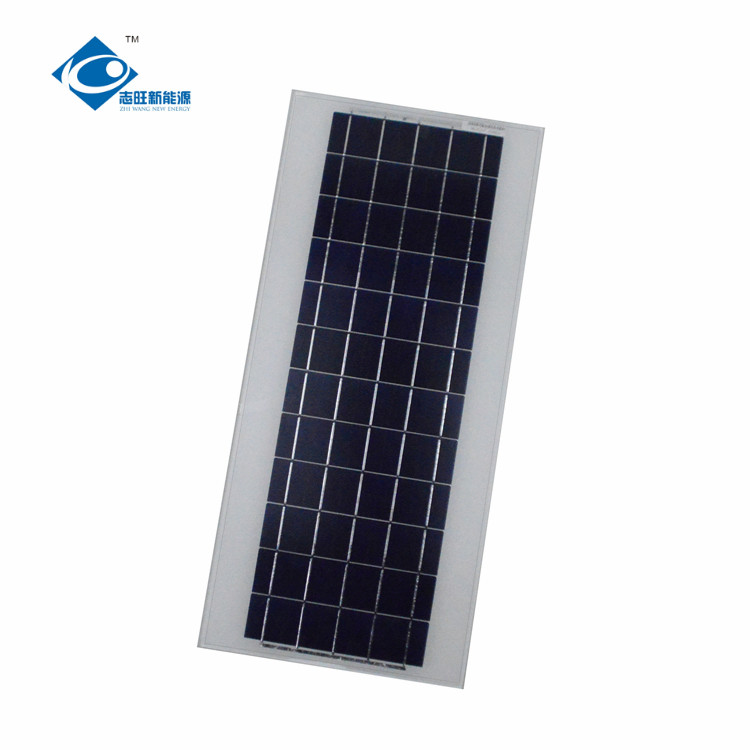 China ZW-12W-6V Portable Glass Lamination Solar Panel 12W Mini Solar Panel Charger 6V Mini Solar Panels factory