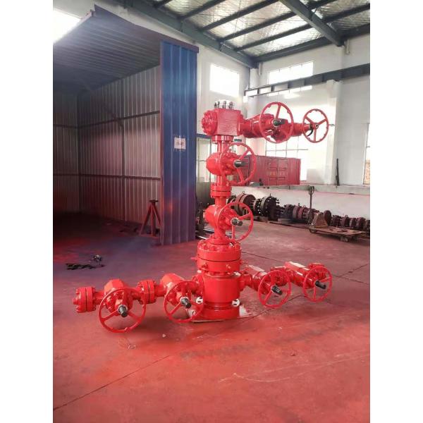 Quality Dual Wing Wellhead Christmas Tree API 6A Assembled With Hydraulic Master Valve for sale