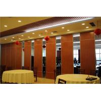China Banquet Hall Sound Proof Aluminium Alloy Movable Sliding Partition Wall Price factory