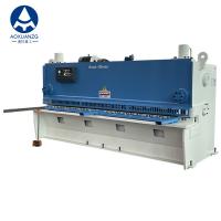 China 6*3200mm CNC Hydraulic Guillotine Shearing Machine Cutter With 1-3° Shearing Angle factory