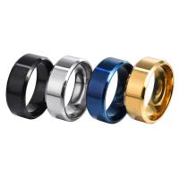 China 4 Colors 316L Stainless Steel Ring Powder Coating Stainless Ring For Men for sale