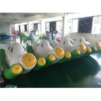 China 3*2*1.5m Green Inflatable Seesaw / Blow Up Toys For Pool In Hot Summer factory