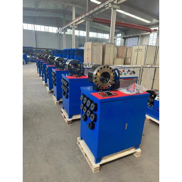 Quality Electric Rubber Hose Crimping Machine 860*640*1300 Mm System Pressure 31.5mpa for sale