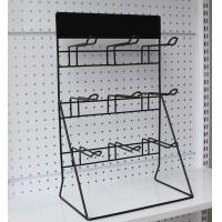 China Mini Metal Wire Display Rack , Wire Mesh Display Stands For Battery Earphone Holder for sale