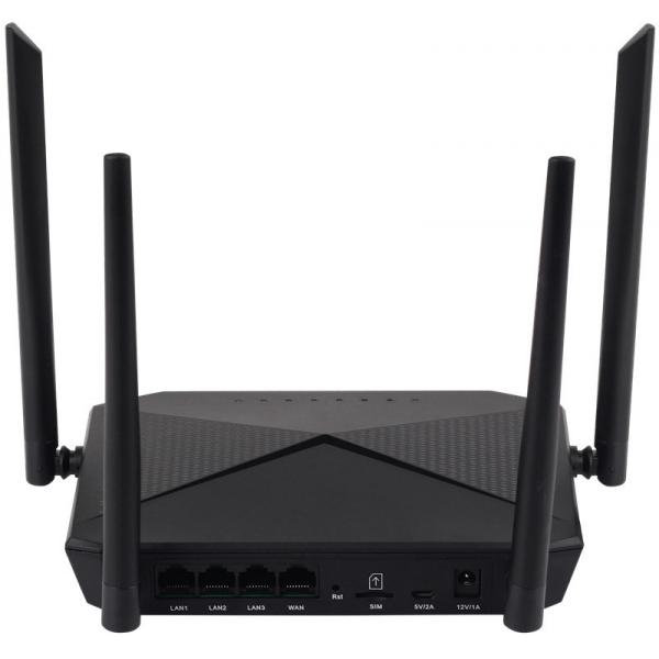 Quality 2.4GHz 150Mbps / 50Mbps 4G LTE WiFi Router MT7628NN CPU 5dBi / 3dBi Antenna for sale