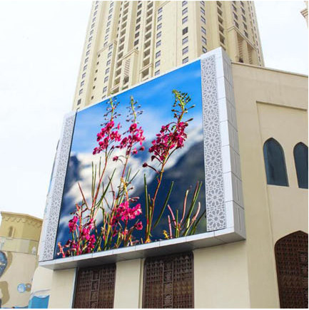 Quality Waterproof SMD 3535 Outdoor Led Display Signs P8 6000mcd High Brightness for sale