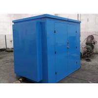 China 20dB Blue Three Lobe Roots Blower With Acoustic Enclosure factory